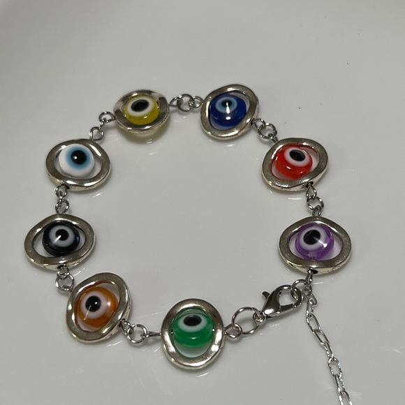 Hand Crafted Jewelry - Evil eye bracelet